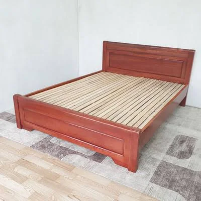 Giường gỗ Xoan đào_Dạt thường_Ngang 1,6m